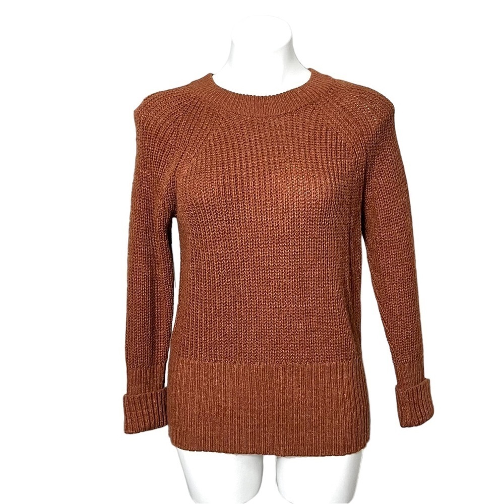 Universal Thread Chunky Knit Sweater Size Small Rust Brown